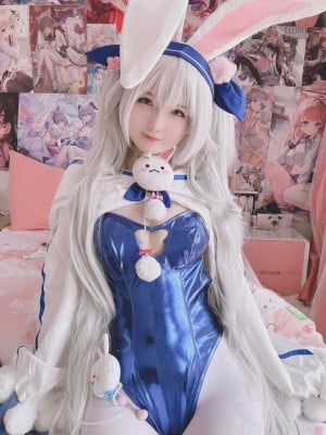 [XI DAIDAI] Bunny Girl Lafite với GIF (tuyến đường màu xanh Azur) [Không điều chỉnh]