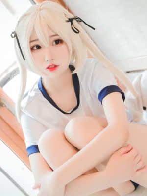 [Maojun_maojun] Cô gái quần áo thể dục dụng cụ