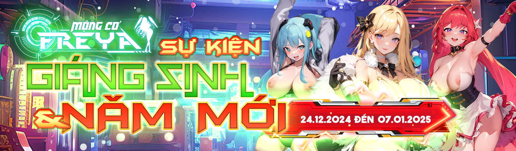Giáng Sinh và Năm mới - Freya Mông Cơ