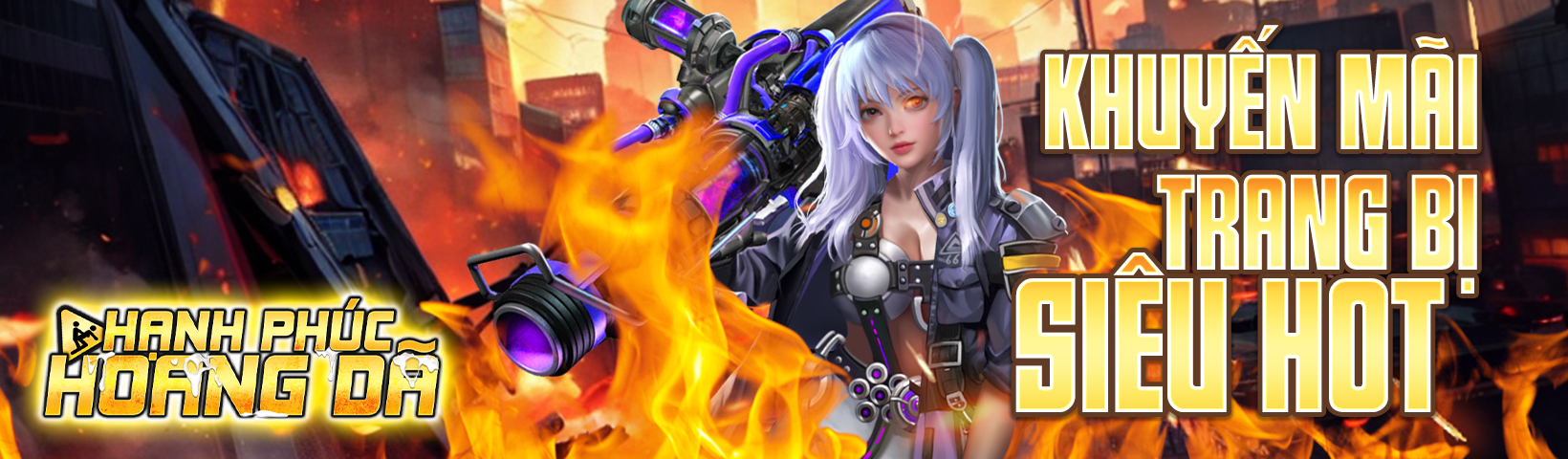 Khuyến mãi trang bị siêu hot- Hanh Phúc Hoang Dã
