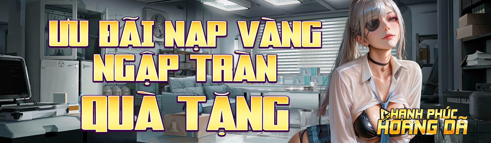 Ưu đãi nạp vàng – Ngập tràn quà tặng- Hạnh Phúc Hoang Dã