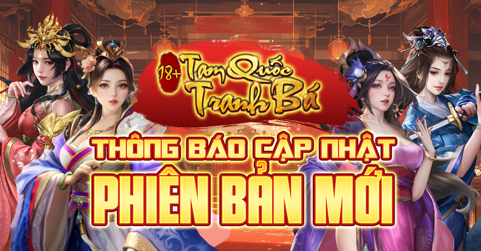 Thông báo cập nhật phiên bản mới game Tam Quốc Tranh Bá